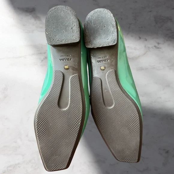 Prada Calzature Donna Patent Loafers in Voyage Color - Picture 11 of 13